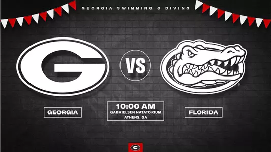 Georgia takes on Florida in a dual meet on Friday, Oct. 28 in Athens, Ga.