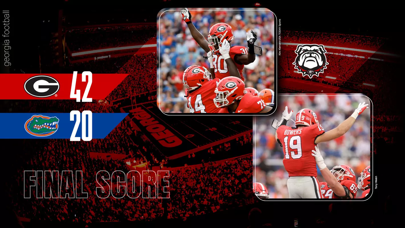 22FB Score - Georgia 42, Florida 20