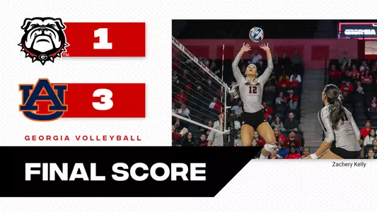 22VB Score - Georgia 1, Auburn 3
