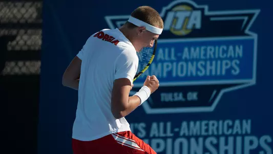 Ethan Quinn at the ITA All-American Championships.