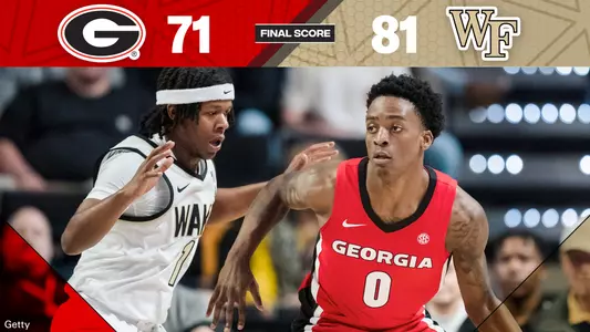 22MBB Score - Georgia 71, Wake Forest 81
