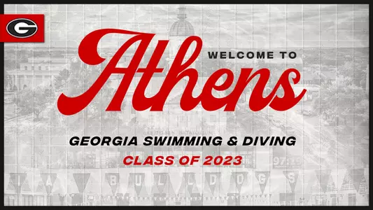 Georgia's swimming and diving programs announced their 2023 signing classes on Friday, Nov. 11.