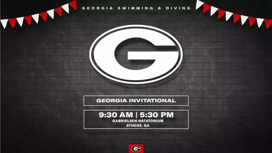 Georgia swimming and diving hosts its annual fall invitational beginning Thursday in Athens.