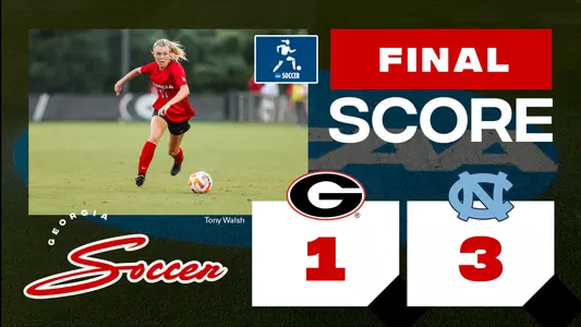 22SOC Score - Georgia 1, North Carolina 0