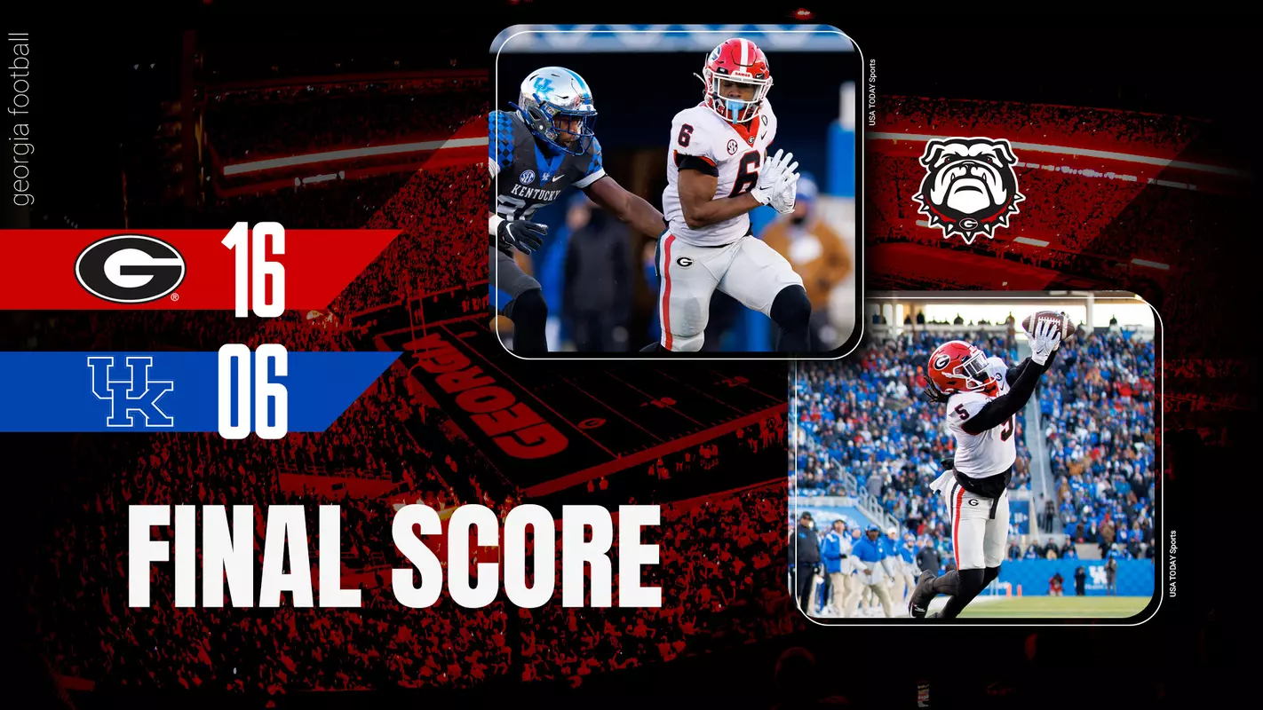 22FB Score - Georgia 16, Kentucky 6