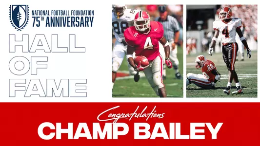 22FB Champ Bailey NFF Hall of Fame
