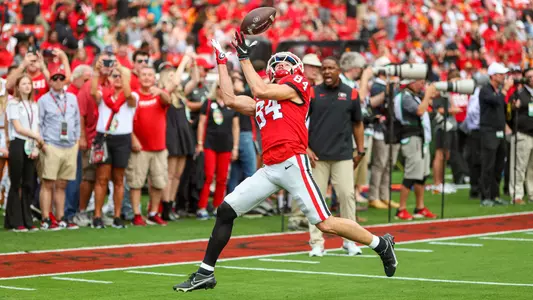 during a game against the University of Tennessee on Dooley Field at Sanford Stadium in Athens, Ga., on Saturday, Nov. 5, 2022. (Photo by Zachery C. Kelly)