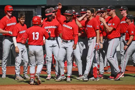 Georgia in an intrasquad scrimmage at Foley Field in Athens, Ga., on Sunday, Oct. 23, 2022. (photo by Rob Davis)