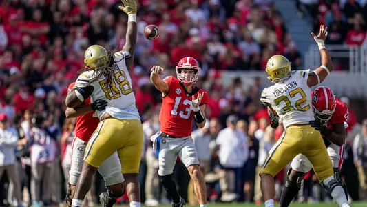Stetson Bennett Pass vs. Georgia Tech