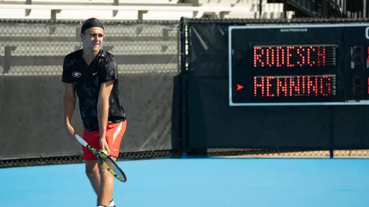Philip Henning at the ITA All-American Championships.