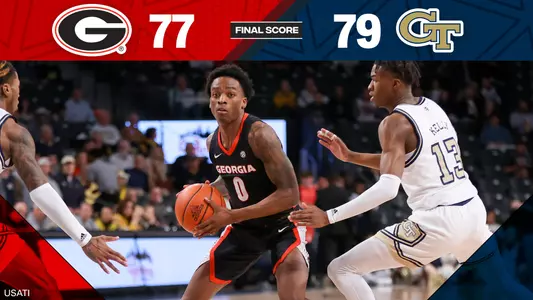 22MBB Score - Georgia 77, Georgia Tech 79