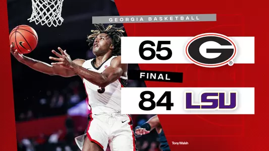 22MBB Score - Georgia vs. LSU