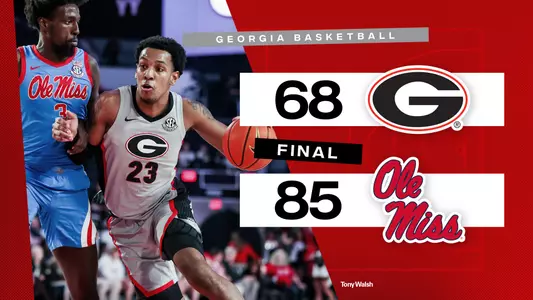 22MBB Score - Georgia vs, Ole Miss