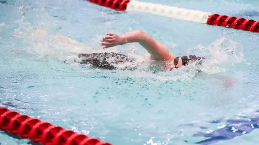 Georgia during the Bulldog Invitational at Gabrielsen Natatorium in Athens, Ga., on Saturday, Feb. 26, 2022. (Photo by Mackenzie Miles)