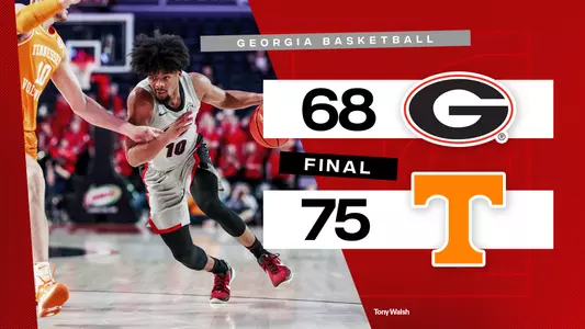 22MBB Score - Georgia 68, Tennessee 75
