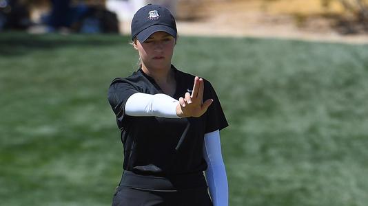 Caterina Don in the third day of the 2021 NCAA Women’s Golf Championship at the Grayhawk Golf Club on Sunday, May 23, 2021 in Scottsdale, Arizona. 