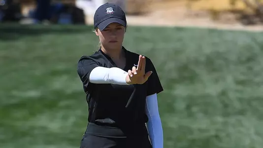 Caterina Don in the third day of the 2021 NCAA Women’s Golf Championship at the Grayhawk Golf Club on Sunday, May 23, 2021 in Scottsdale, Arizona.
