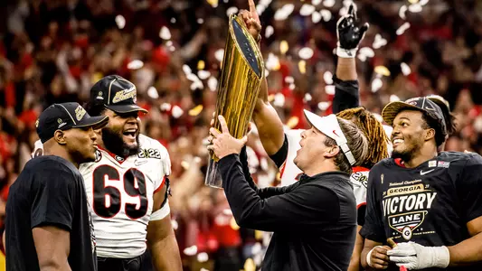 National Championship Trophy - Kirby Smart