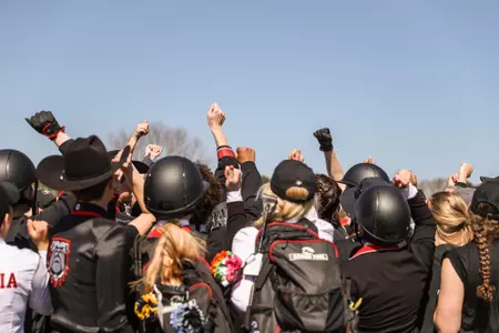 Georgia during a meet against Auburn at UGA Equestrian Complex in Athens, Ga., on Friday, March 4, 2022. (Photo by Mackenzie Miles)