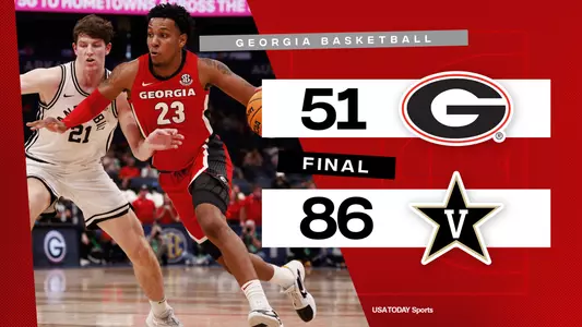 22MBB Score - Georgia vs. Vanderbilt