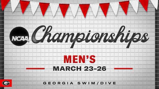 Georgia swimming and diving received eight invitations to the 2022 NCAA Championships.