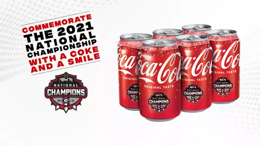 22FB National Championship Coke Cans