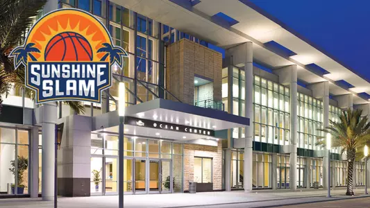 Daytona Beach Ocean Center, site of the 2022 Sunshine Slam.