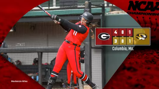22SB Score - Georgia 4, Missouri 3