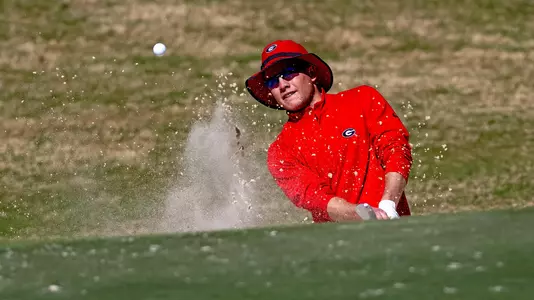 Georgia golfer Ben van Wyk
