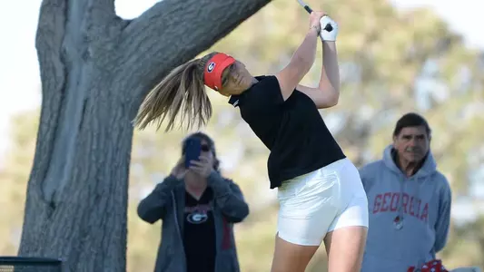 Candice Mahé in the second round of the NCAA Albuquerque Regional.
