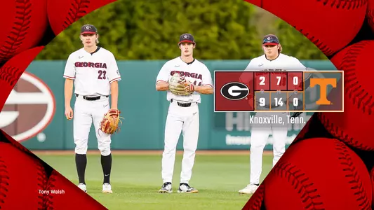 22BSB Score - Georgia 2, Tennessee 9