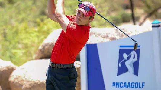 Georgia's Trent Phillips during the third round of the NCAA Championships at Grayhawk Golf Club in Scottsdale, Ariz., on Sunday, May 30, 2021. (Photo by Steven Colquitt)