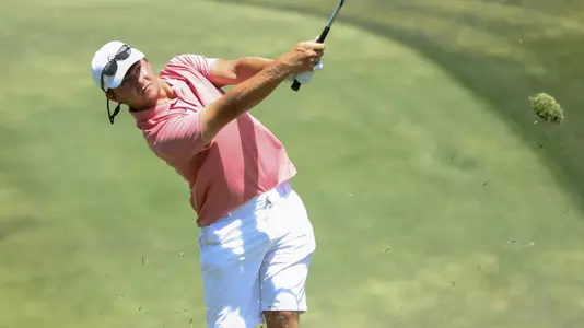 Georgia’s Buck Brumlow during the first round of the NCAA Championships at Grayhawk Golf Club in Scottsdale, Ariz., on Friday, May 27, 2022. (Photo by Steven Colquitt)