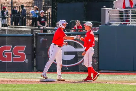 Corey Collins and Coach Brock Bennett