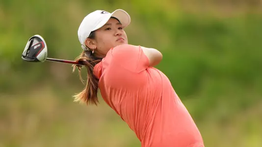 Jenny Bae at the 2021 U.S. Women's Amateur.