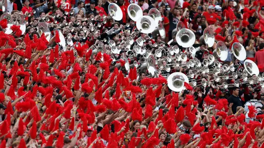 Georgia fans fill the stands before the start of a NCAA college football game between Samford and Georgia in Athens, Ga., on Saturday, Sept. 10, 2022.News Joshua L Jones