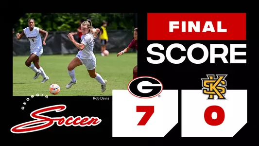 22SOC Score - Georgia 7, Kennesaw State 0
