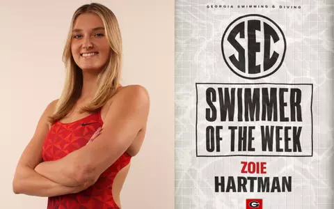 Zoie Hartman - SEC Swimmer of the Week