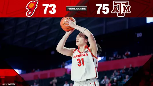 23WBB Score - Georgia 73, Texas A&M 75