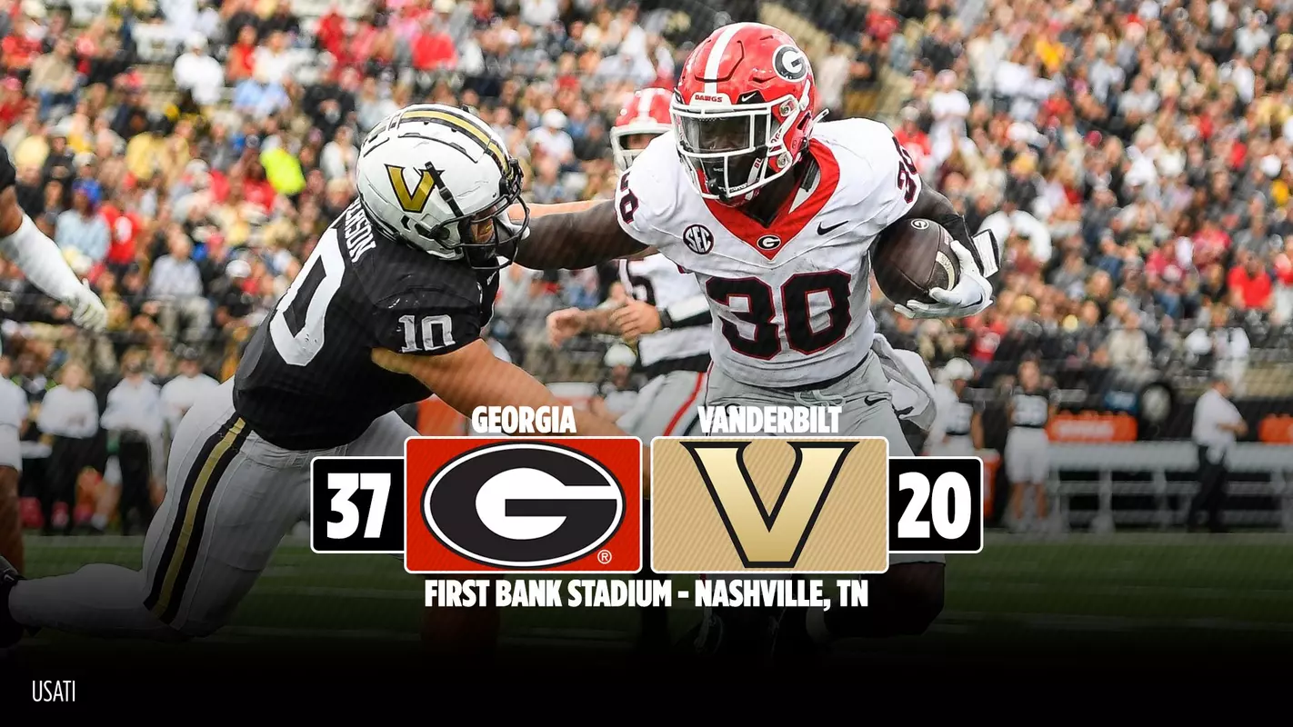 23FB Score - Georgia 37, Vanderbilt 20