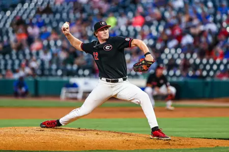 Leighton Finley during Georgia’s exhibition against Florida at 121 Financial Ballpark in Jacksonville, Fla., on Friday, Oct. 27, 2023. (Kari Hodges/UGAAA)