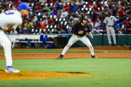 Paul Toetz during Georgia’s exhibition against Florida at 121 Financial Ballpark in Jacksonville, Fla., on Friday, Oct. 27, 2023. (Kari Hodges/UGAAA)
