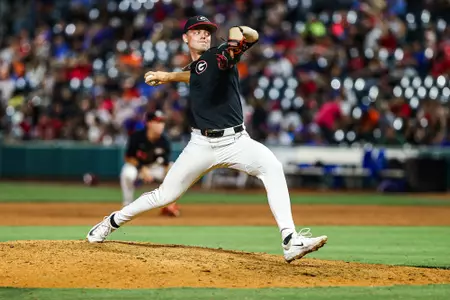Kolten Smith during Georgia’s exhibition against Florida at 121 Financial Ballpark in Jacksonville, Fla., on Friday, Oct. 27, 2023. (Kari Hodges/UGAAA)