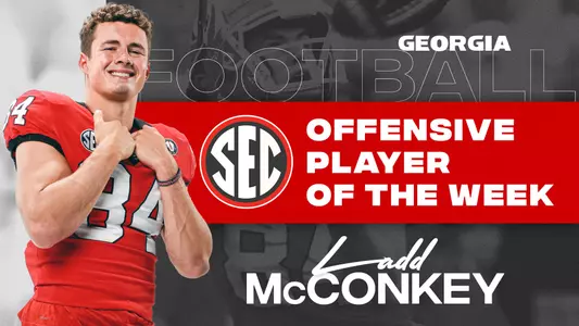 23FB SEC Player of the Week - McConkey