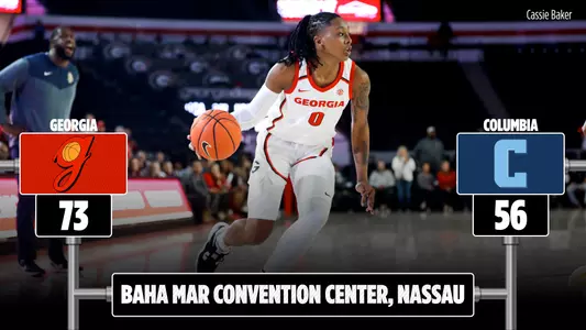 23WBB Score - Georgia 73, Columbia 56
