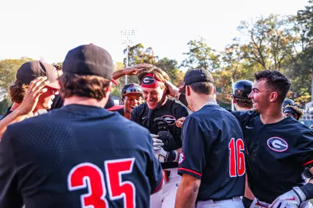 during Georgia’s game against Kennesaw State at Foley Field in Athens, Ga., on Sunday, Nov. 5, 2023. (Kari Hodges/UGAAA)