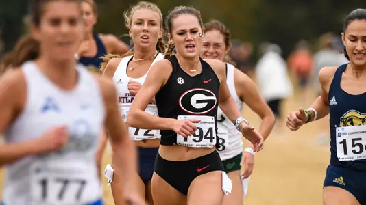 Georgia distance runner Sophia Baker