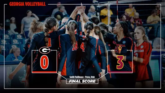 23VB Score - Georgia vs. Arizona State