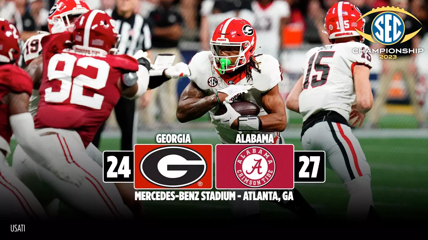 23FB Score - Georgia 24, Alabama 27
