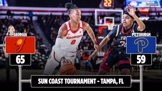 23WBB Score - Georgia 65, Pitt 59